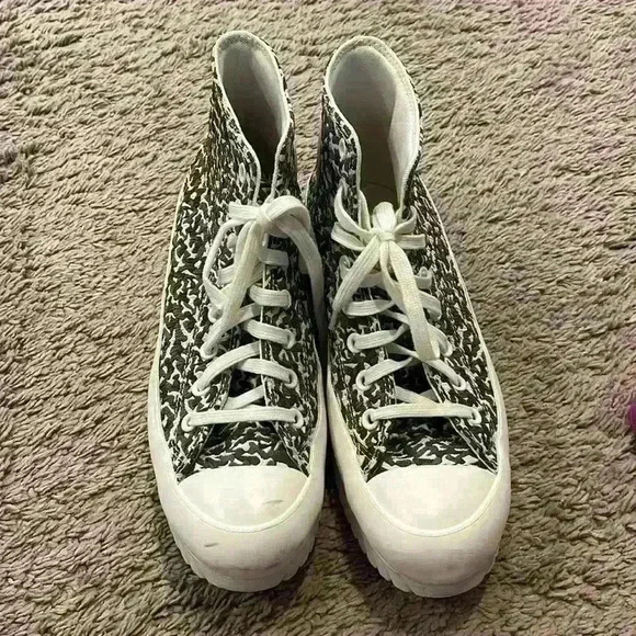 Converse CHUCK TAYLOR All Star Lugged 2.0 Jacquard Shoe High Top Shoe - Picture 5 of 15